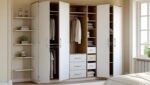 Hinged Wardrobe with Extra Storage Solutions