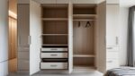Hinged Wardrobe with Extra Storage Solutions